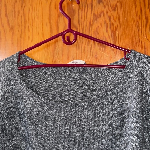 Grey and Black Hollister Sweater - Picture 2 of 2